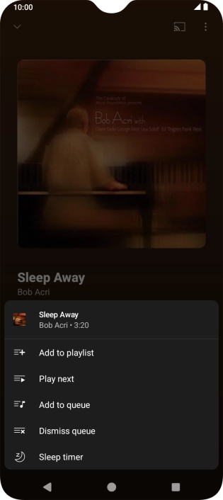 Press the add icon.