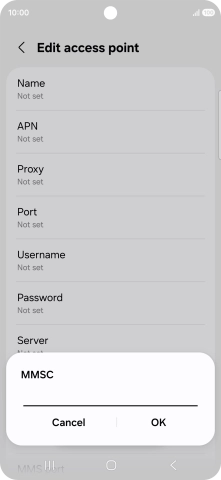 Key in http://pxt.vodafone.net.au/pxtsend and press OK. Key in http://pxt.vodafone.net.au/pxtsend and press OK.
