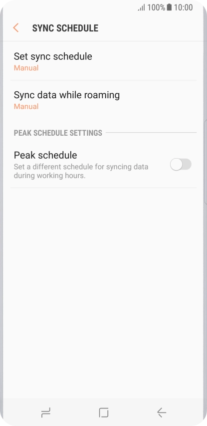 Press the Home key to return to the home screen. Press the Home key to return to the home screen.