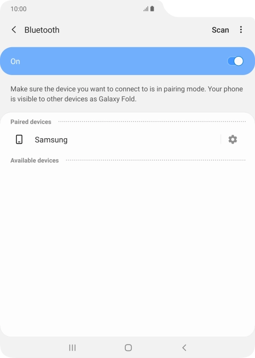 Press the Home key to return to the home screen. Press the Home key to return to the home screen.