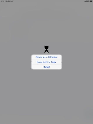 Press the required setting. Press the required setting.