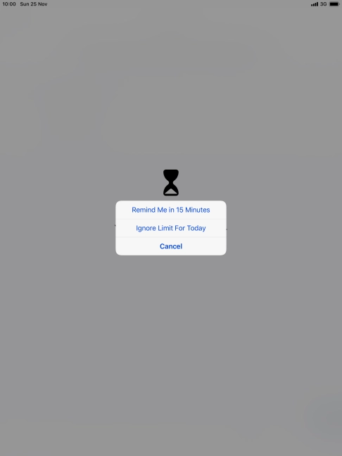 Press the required setting. Press the required setting.