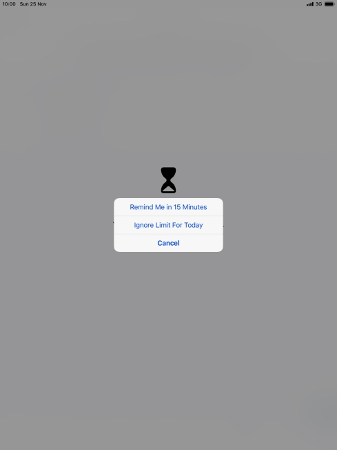 Press the required setting. Press the required setting.