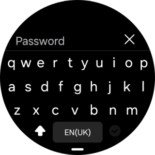 Press Password.