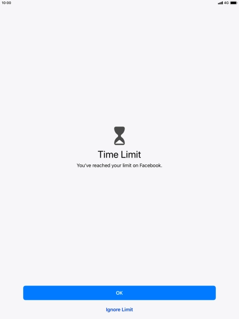 Press Ignore Limit. Press Ignore Limit.