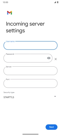 Press the field below 