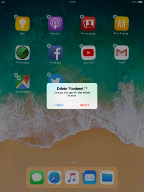 Press Delete. Press Delete.