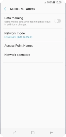 Press Access Point Names.