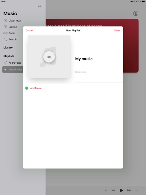 Press Add Music. Press Add Music.