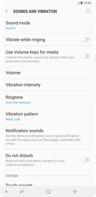 Press Ringtone.