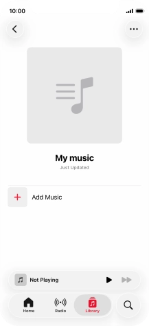 Press Add Music.