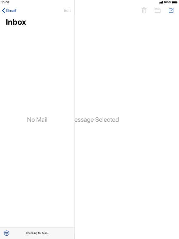 Press arrow left.