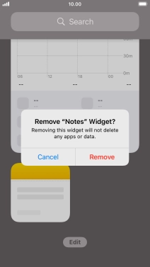 Press Remove.