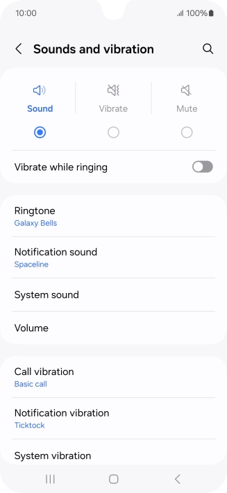 Press Ringtone.