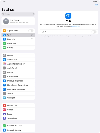 Press the indicator next to Press the indicator next to
