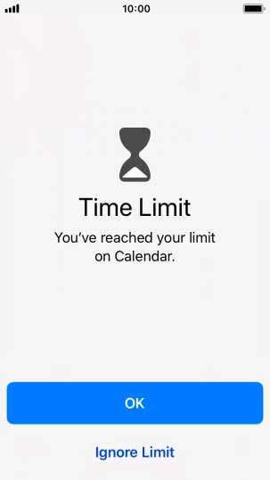 Press Ignore Limit. Press Ignore Limit.