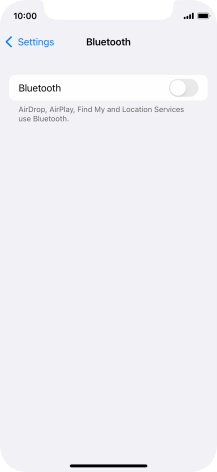 Press the indicator next to Press the indicator next to