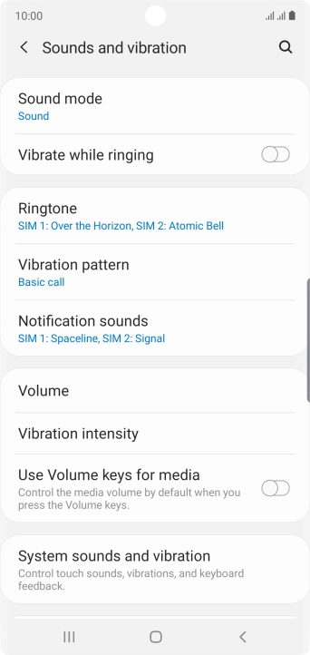 Press Ringtone.
