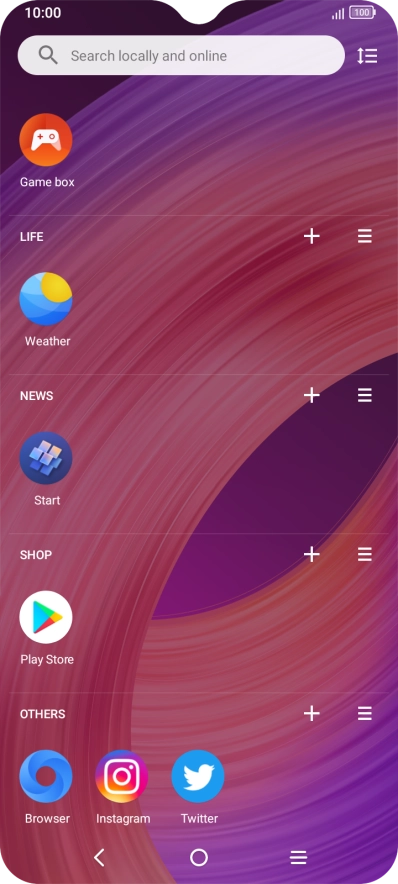 Press Play Store.