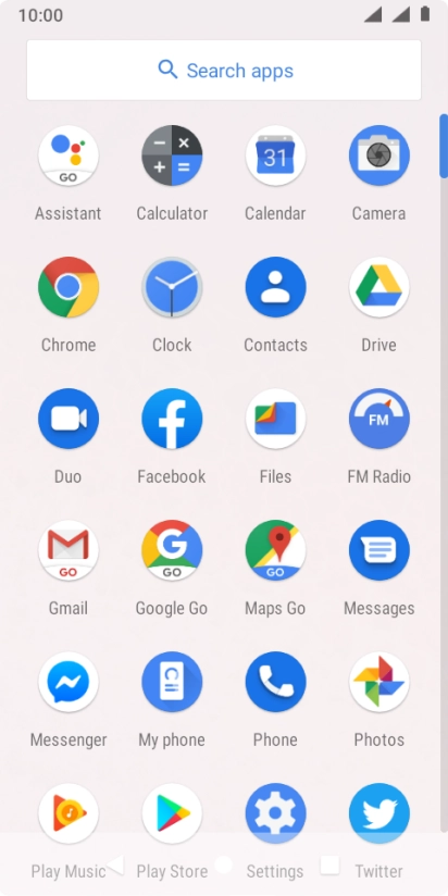 Press Gmail. Press Gmail.