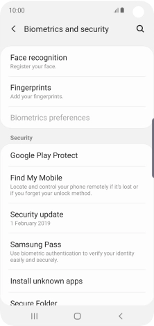 Press Fingerprints. Press Fingerprints.