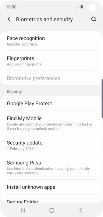 Press Fingerprints. Press Fingerprints.