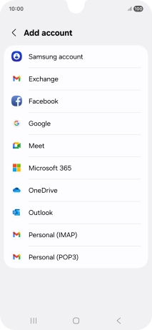 Press Google.
