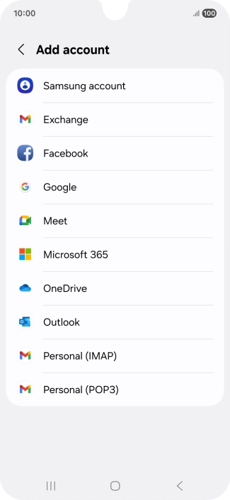 Press Google.