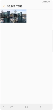 Press the required picture. Press the required picture.