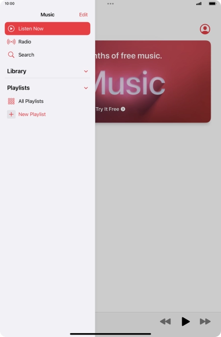 Press New Playlist.