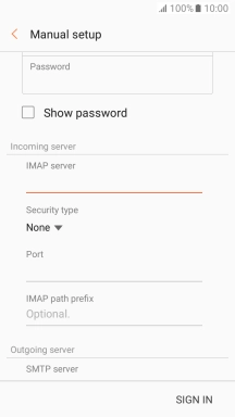 Press the drop down list below 