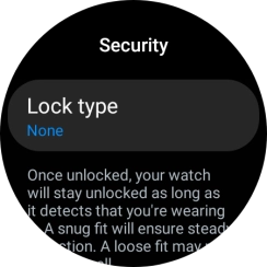 Press Lock type. Press Lock type.