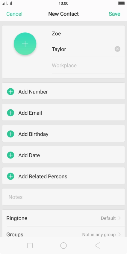 Press Add Number. Press Add Number.
