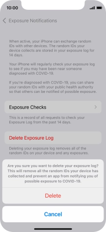 Press Delete. Press Delete.