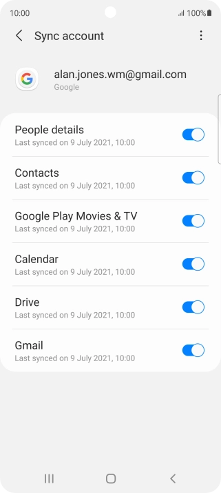 Press the Home key to return to the home screen. Press the Home key to return to the home screen.