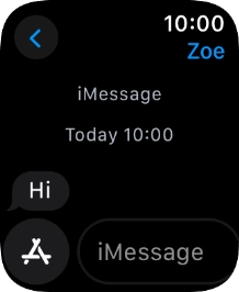 Press iMessage.
