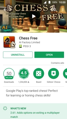 Press UNINSTALL. Press UNINSTALL.