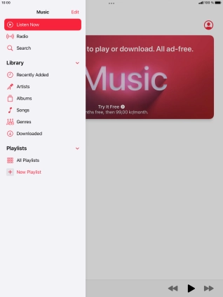 Press New Playlist. Press New Playlist.