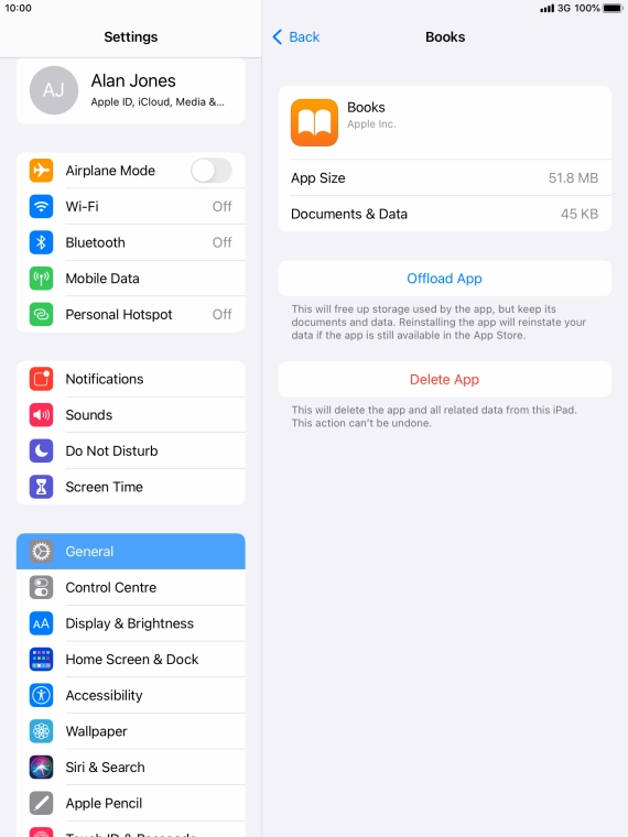Press Offload App. Press Offload App.