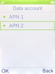 Select the required data connection.