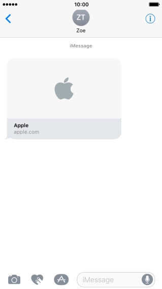Go to the required message.