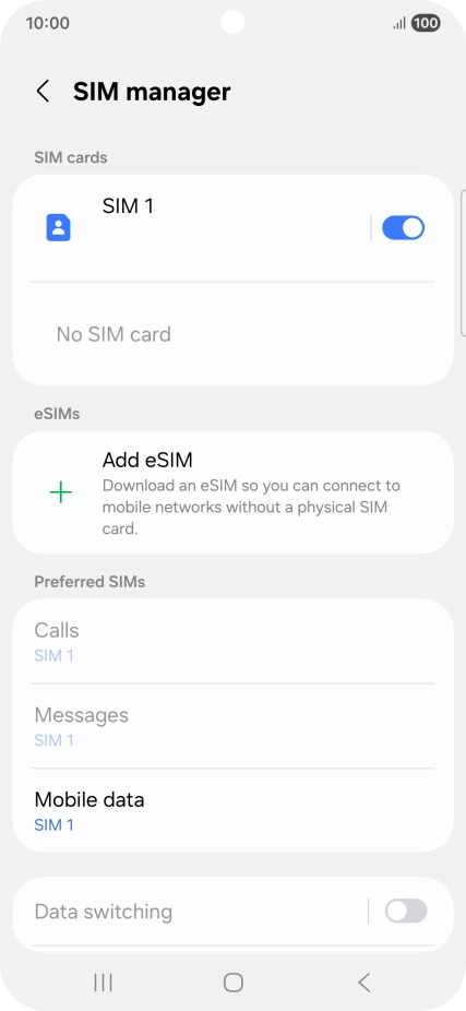 Press Add eSIM.