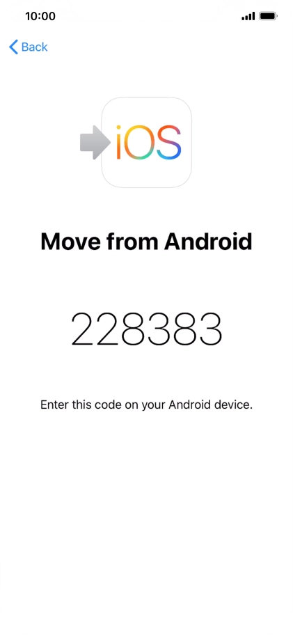 Follow the instructions on the screen and in the 