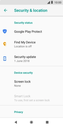 Press the Home key to return to the home screen. Press the Home key to return to the home screen.