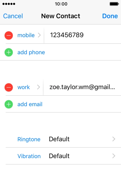 Press Ringtone.
