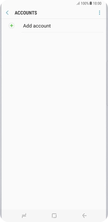 Press Add account.