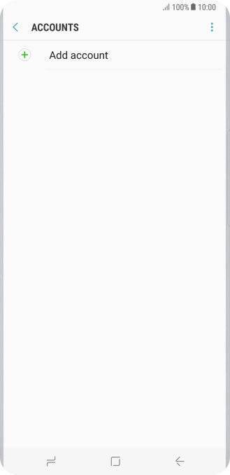 Press Add account.