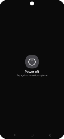 Press Power off. Press Power off.