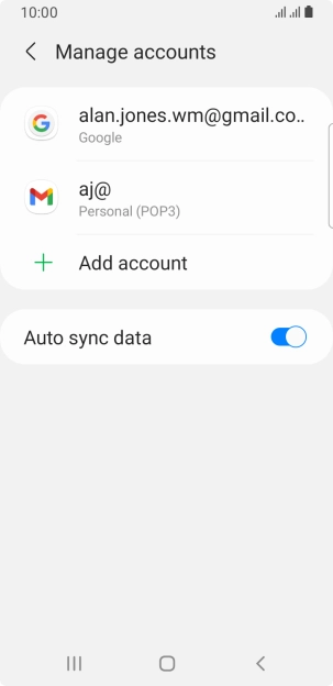 Press the Home key to return to the home screen. Press the Home key to return to the home screen.