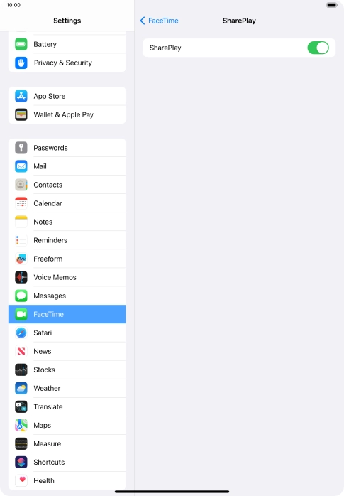 Press the indicator next to Press the indicator next to